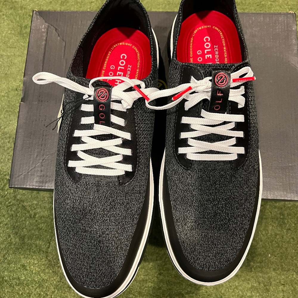 Cole Haan Generation Zerogrand Golf Shoes C34704 Black Size 13M - Picture 2 of 5